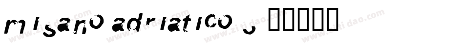 misano adriatico 3字体转换